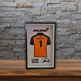 Lando Norris – McLaren Jersey Frame