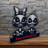 Daisy and Donald Duck (Horror Edition) - 3D Frame