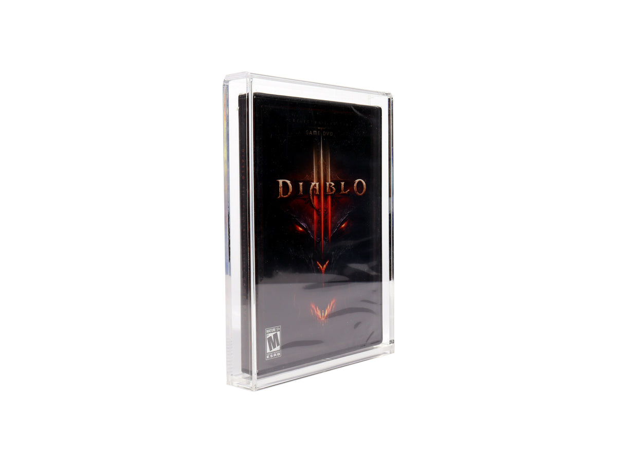 Vitrines OVP en acrylique pour PS2/Xbox 360/WiiU/DVD