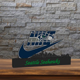 Seattle Seahawks | 3D-Kunstwerk