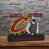 James Harden × Cleveland Cavaliers | 3D-Kunstwerk