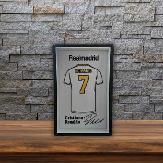 Cristiano Ronaldo – Real Madrid Jersey Frame