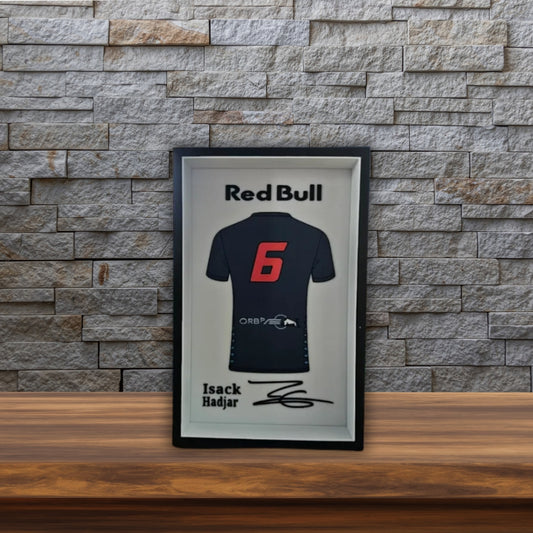 Isack Hadjar – Red Bull Racing Jersey Frame