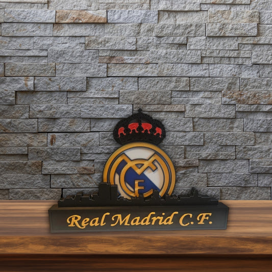 Real Madrid C.F. – Skyline 3D-Kunstwerk