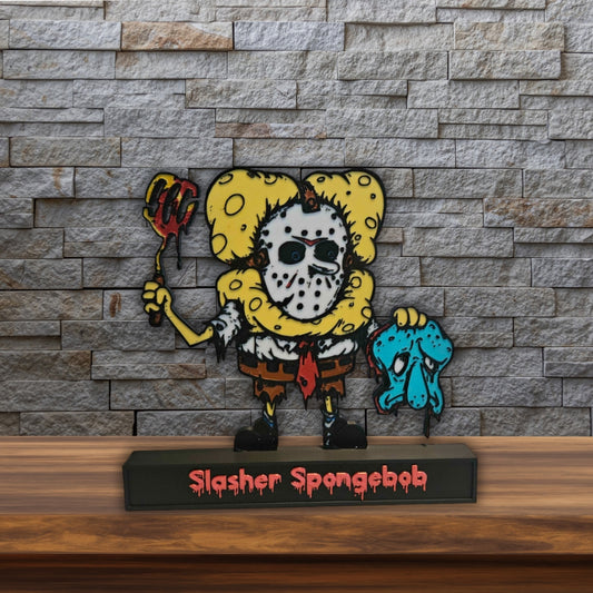 Slasher Spongebob – Dark Edition 3D-Kunstwerk