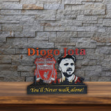 Diogo-Jota-Gedächtnis-Skyline mit Liverpool FC