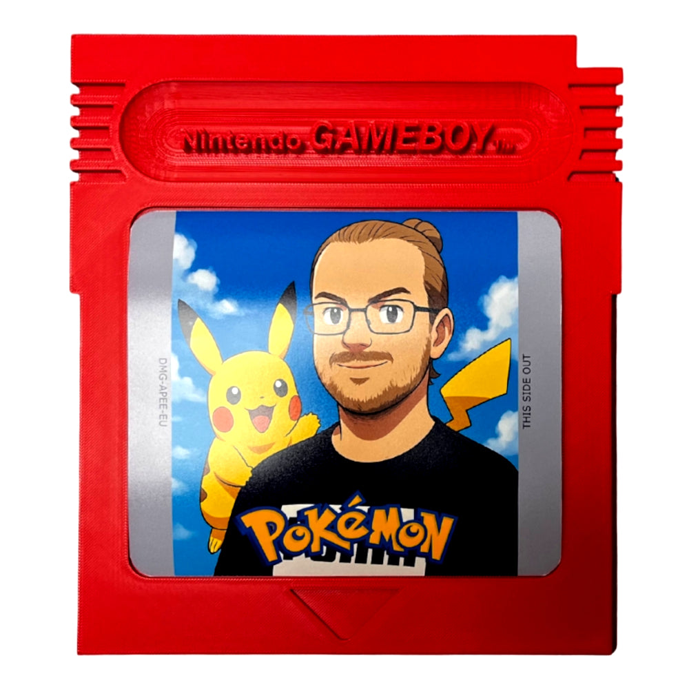 Cartouche Gameboy surdimensionnée – personnalisable avec le motif de votre choix