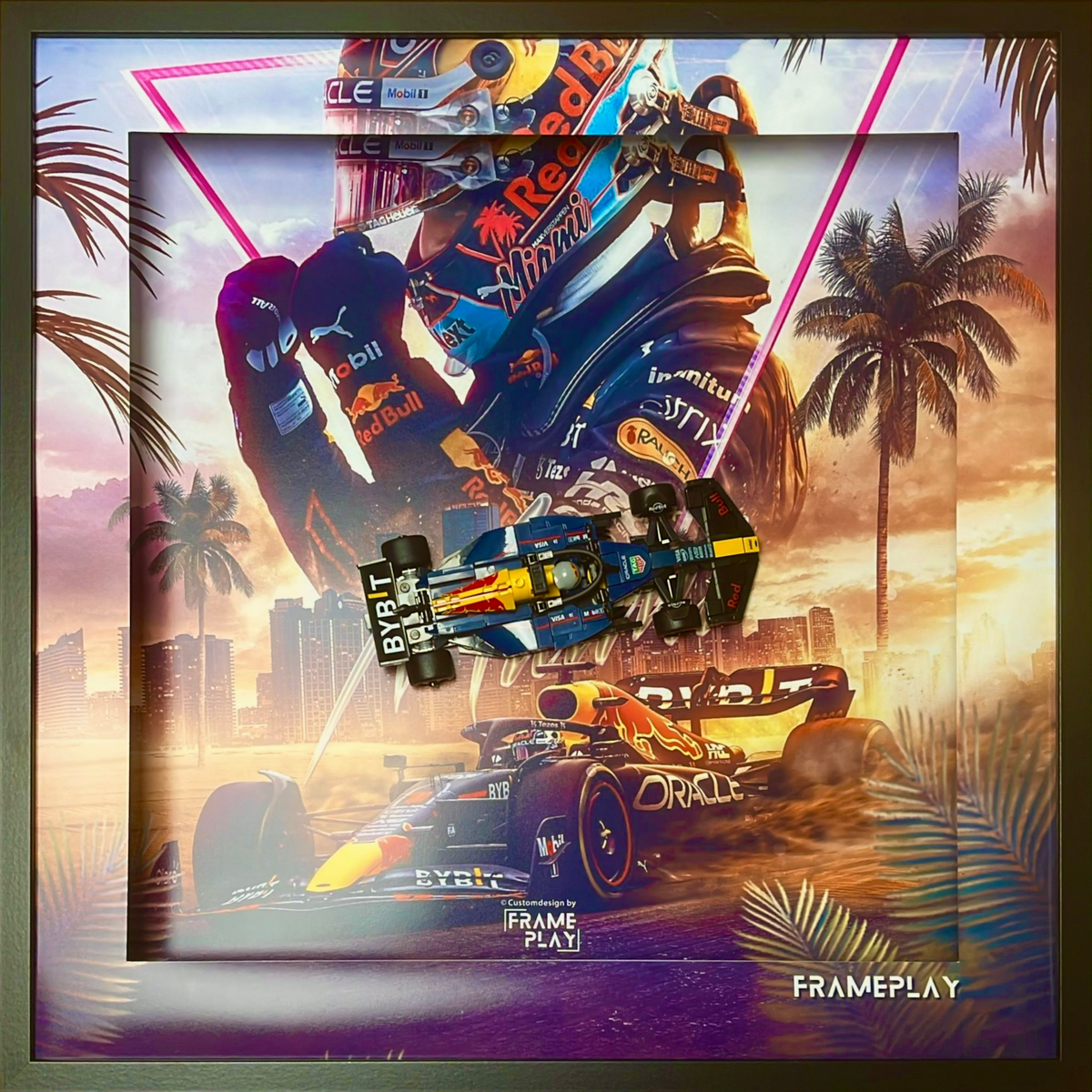 Formel 1 Racing Collage