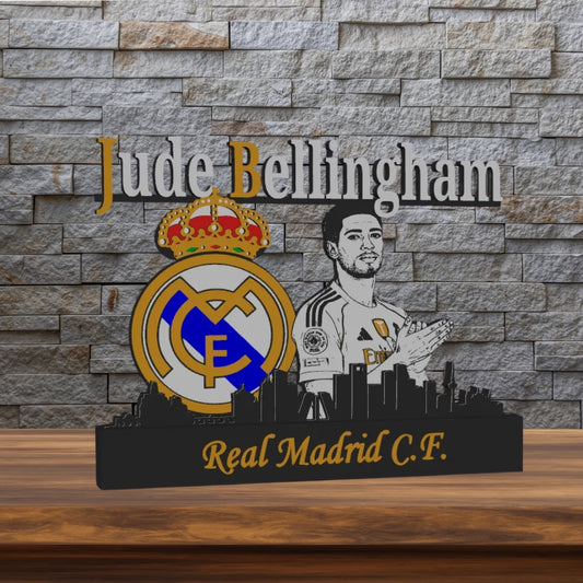 Jude Bellingham × Real Madrid | 3D-Kunstwerk