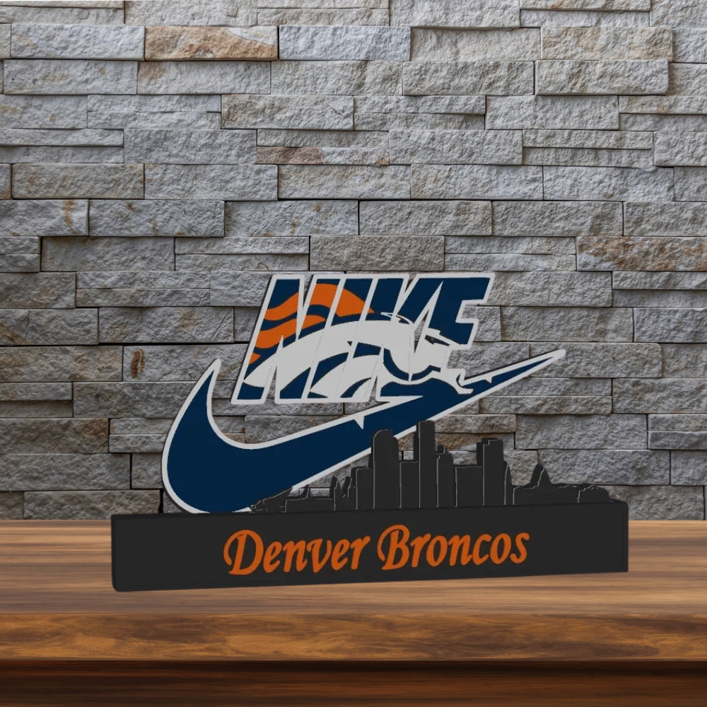 Denver Broncos | 3D-Kunstwerk