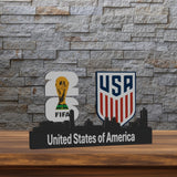USA Skyline WM Edition | 3D-Kunstwerk