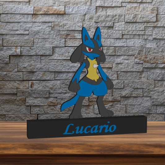 Lucario – Pokémon | 3D-Kunstwerk