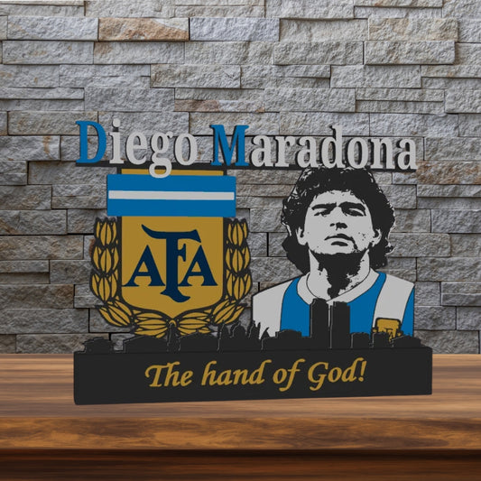 Diego Maradona | 3D-Kunstwerk