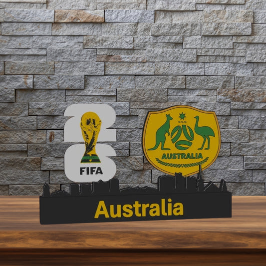 Australia Skyline WM Edition | 3D-Kunstwerk