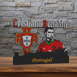 Cristiano Ronaldo × Portugal | 3D-Kunstwerk